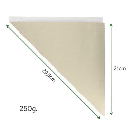 Cono di Carta Marrone 295mm 250g (200 Pezzi)