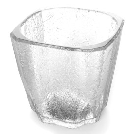 Bicchiere Riutilizzabile SAN Mini Drink "Cube" 200ml (8 Pezzi)