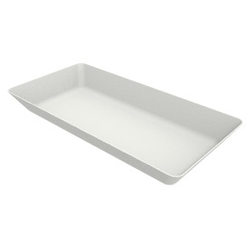 Vassoi in Canna da Zucchero Bianco 13x7cm (600 Pezzi)
