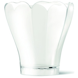 Ciotola Degustazione "Tulipa Lily" PS Transparente 100ml (40 Pezzi)