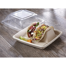 Supporto per Tacos Canna da Zucchero 18x11x5cm (75 Pezzi)