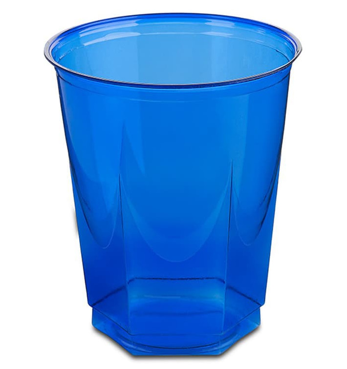Bicchiere Plastica Esagonale PS Glas Blu 250ml (10 Uds) Bicchiere Plastica Esagonale PS Glas Blu 250ml (10 Uds)