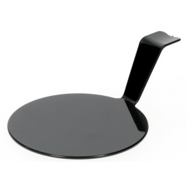 Piatto Degustazione "Gourmand" Nero Ø4,5x2cm (50 Pezzi)