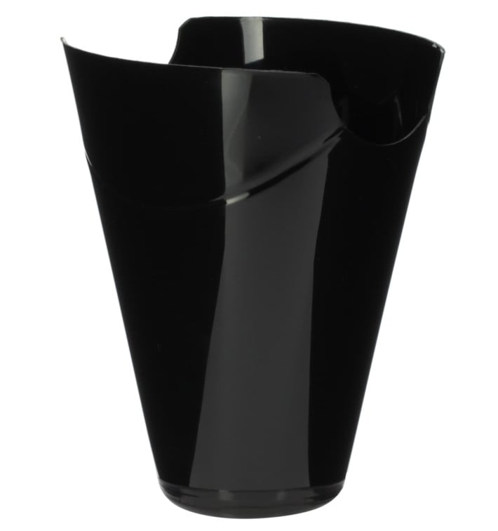 Contenitore Degustazione "Click-Clack" Nero 80ml (20 Pezzi) Contenitore Degustazione "Click-Clack" Nero 80ml (20 Pezzi)