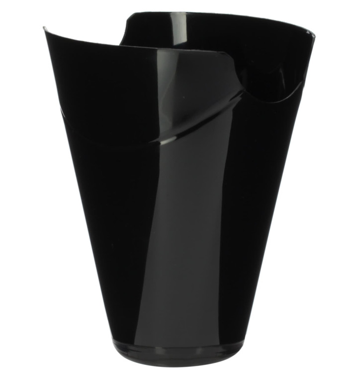 Contenitore Degustazione "Click-Clack" PP Nero 80ml (400 Pezzi) Contenitore Degustazione "Click-Clack" PP Nero 80ml (400 Pezzi)