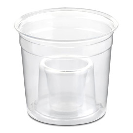 Bicchiere Plastica "Shot Bomb" PS Glas 250ml (1000 Uds)