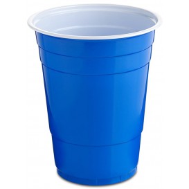 Bicchiere Blu Plastica 550ml (400 Pezzi)