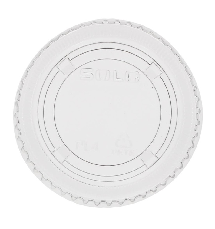 Coperchio Piatto Chiuso PET Glas Ø7,3cm (2500 Pezzi) Coperchio Piatto Chiuso PET Glas Ø7,3cm (2500 Pezzi)