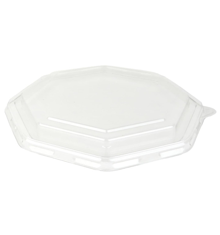 Coperchio PET Contenitori hexagonale 230x230mm (100 Pezzi) Coperchio PET Contenitori hexagonale 230x230mm (100 Pezzi)