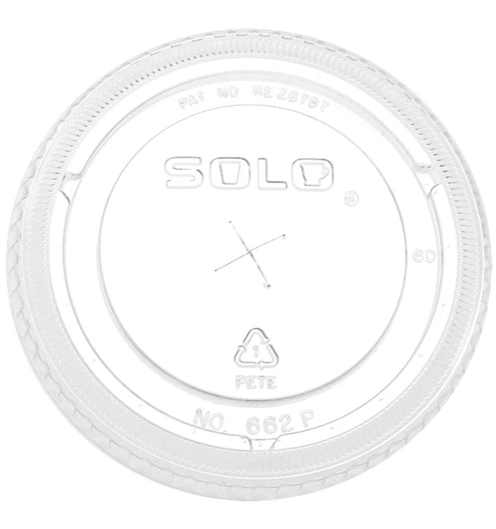 Coperchio Piatto Croce PET Glas Ø8,3cm (100 Pezzi) Coperchio Piatto Croce PET Glas Ø8,3cm (100 Pezzi)