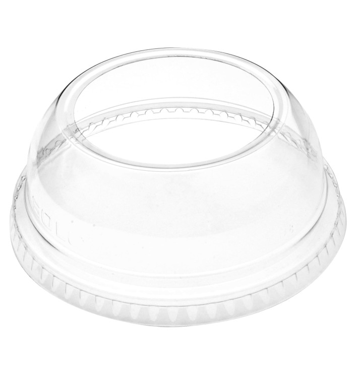 Coperchio Cupola Aperto PET Glas Ø9,2cm (1000 Pezzi) Coperchio Cupola Aperto PET Glas Ø9,2cm (1000 Pezzi)