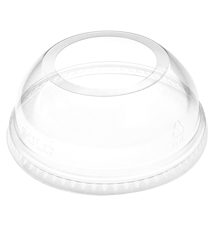 Coperchio Cupola Aperto PET Glas Ø9,8cm (1000 Pezzi) Coperchio Cupola Aperto PET Glas Ø9,8cm (1000 Pezzi)