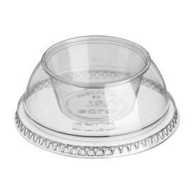 Coperchio con Coppette PET "Dress" Ø9,2cm (100 Pezzi)