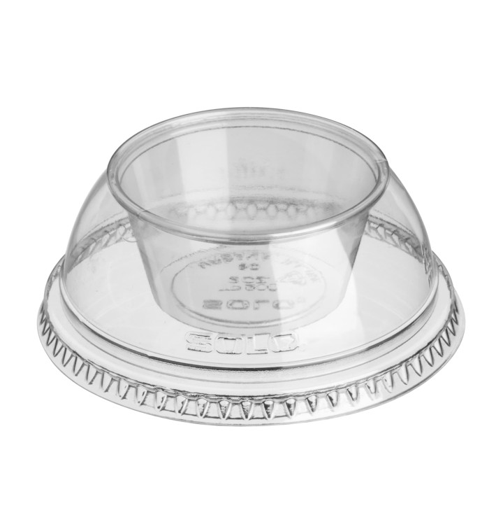 Coperchio con Coppette PET "Dress" Ø9,2cm (100 Pezzi) Coperchio con Coppette PET "Dress" Ø9,2cm (100 Pezzi)