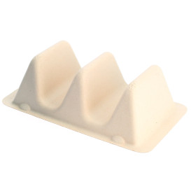 Supporto per Tacos Canna da Zucchero 18x11x5cm (75 Pezzi)