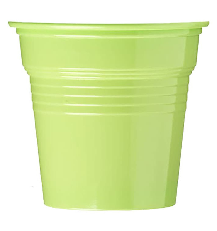 Bicchiere di Plastica PS Verde Lime 80ml Ø5,7cm (50 Pezzi) Bicchiere di Plastica PS Verde Lime 80ml Ø5,7cm (50 Pezzi)