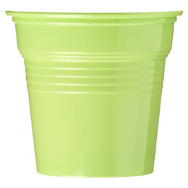 Bicchiere di Plastica PS Verde Lime 80ml Ø5,7cm (1500 Pezzi)