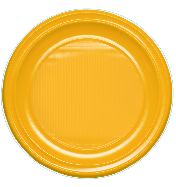 Piatto di Plastica PS Fondo Mango 220mm (30 Pezzi) Piatto di Plastica PS Fondo Mango 220mm (30 Pezzi)