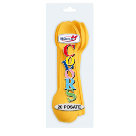 Cucchiaio di Plastica PS Mango 175mm (600 Pezzi)