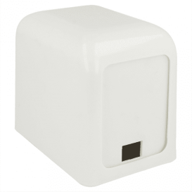 Dispenser Tovaglioli Miniservis Plastica Bianco 17x17cm (12 Pezzi) 