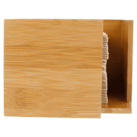  Portatovaglioli Cocktail di Bambu 13,5x13,5x10cm (1 Pezzi)