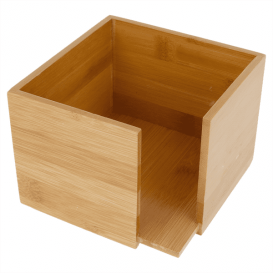  Portatovaglioli Cocktail di Bambu 13,5x13,5x10cm (1 Pezzi)