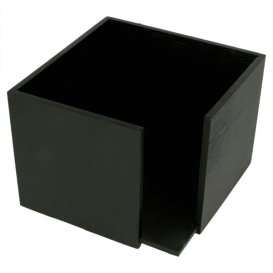  Portatovaglioli Cocktail Nero 13,5x13,5x10cm (12 Pezzi)