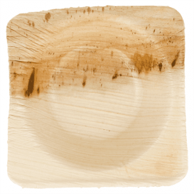 Ciotola di Foglia di Palma 5x5x2cm (200 Pezzi)