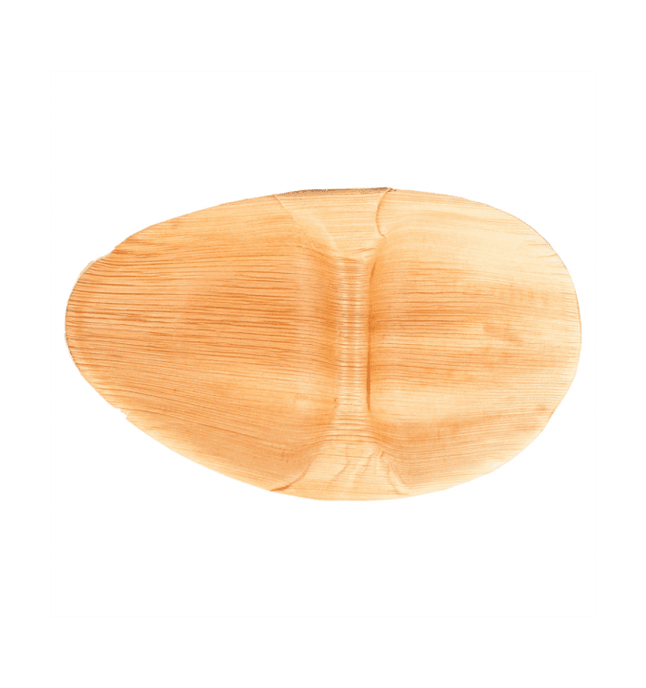 Vossoi Ovale di Foglia di Palma 2S 27x15x2,5cm (200 Pezzi) Vossoi Ovale di Foglia di Palma 2S 27x15x2,5cm (200 Pezzi)