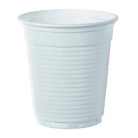 Bicchiere di Plastica PS Vending Bianco 160 ml (3.000 Pezzi)
