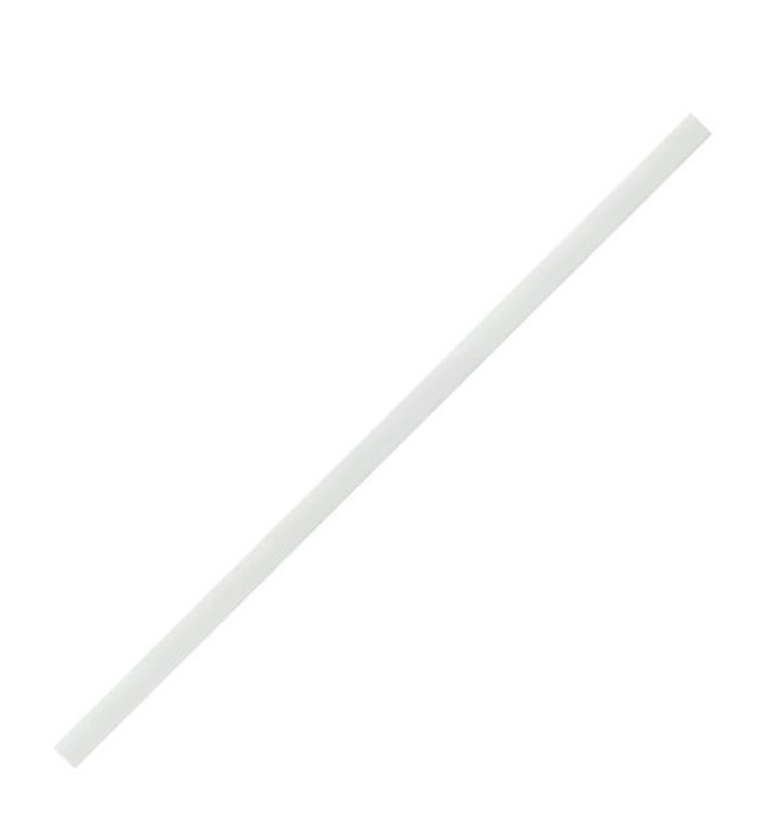 Cannuccia Dritta di Carta Bianco Ø6mm 19,7cm (500 Pezzi) Cannuccia Dritta di Carta Bianco Ø6mm 19,7cm (500 Pezzi)