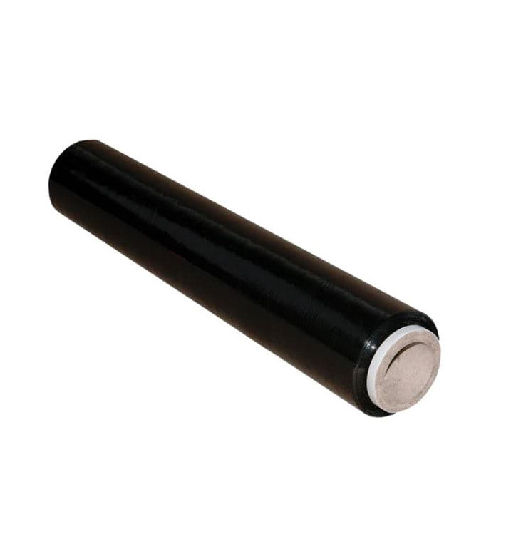 Film estensible manuale 500 mm 2,8Kg Nero (6 bobine) Film estensible manuale 500 mm 2,8Kg Nero (6 bobine)