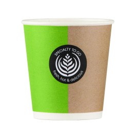 Bicchiere di Carta 4Oz/120ml "Specialty to go" Ø6,2cm (80 Pezzi)