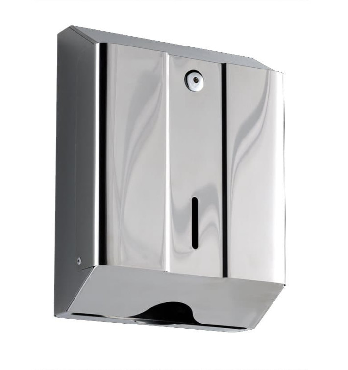 Dispenser Asciugamani Acciaio Inox 430 (1 Pezzi) Dispenser Asciugamani Acciaio Inox 430 (1 Pezzi)