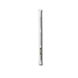 Cannuccia Dritta Insaccato di PLA Nero Ø6mm 14cm (13000 Pezzi)