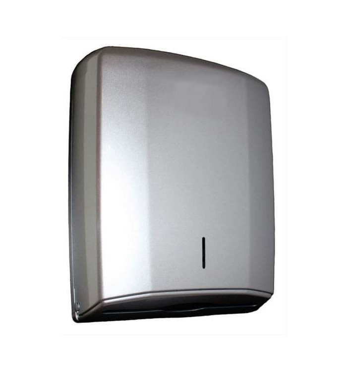 Dispenser Asciugamani ABS Elegance Argento (1 Pezzi) Dispenser Asciugamani ABS Elegance Argento (1 Pezzi)