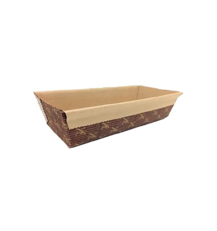 Stampo Forno Kraft 17,5x8,5x4 cm (450 Pezzi) Stampo Forno Kraft 17,5x8,5x4 cm (450 Pezzi)