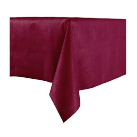 Tovaglia Non Tessuto "Novotex" 100x100cm Bordeaux (150 Pezzi)