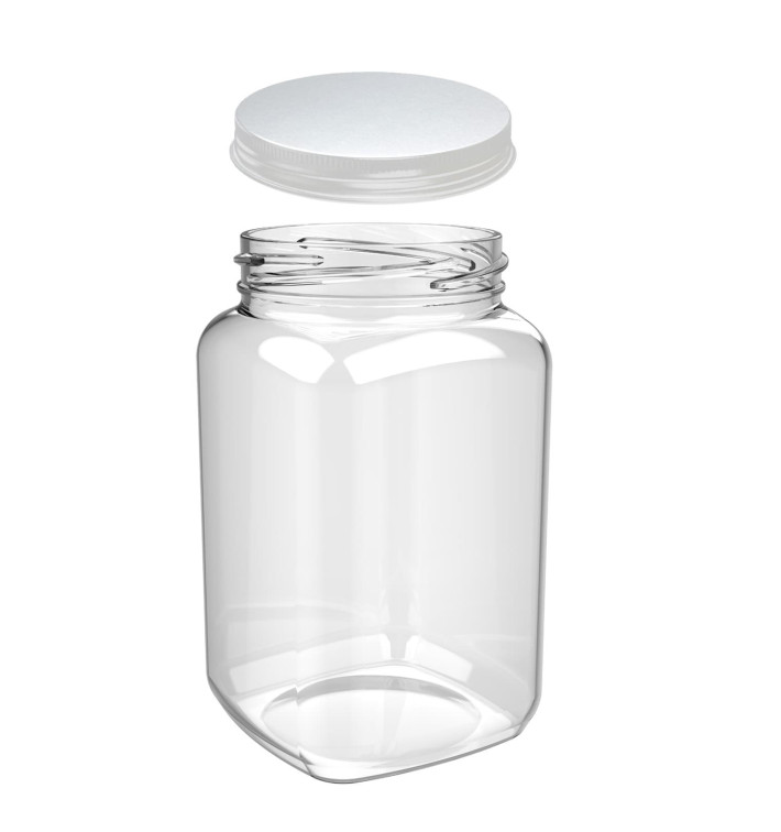 Caraffa Riutilizzabili Tritan Trasparente con Coperchio 460ml (1 Pezzi) Caraffa Riutilizzabili Tritan Trasparente con Coperchio 460ml (1 Pezzi)
