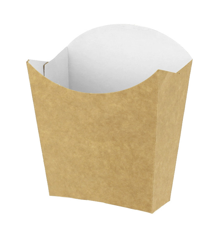 Scatola Kraft per Fritte Piccolo 8,2x2,2x9cm (25 Pezzi) Scatola Kraft per Fritte Piccolo 8,2x2,2x9cm (25 Pezzi)