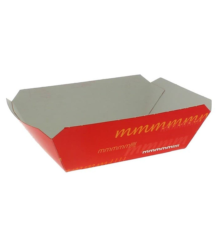 Vaschetta 250ml Carta 9,6x6,5x4,2cm (25 Pezzi) Vaschetta 250ml Carta 9,6x6,5x4,2cm (25 Pezzi)