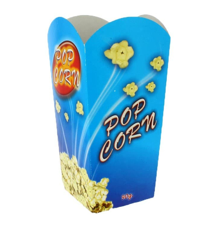 Scatola Pop Corn Mediano 90 gr 7,8x10,5x18cm (25 Pezzi) Scatola Pop Corn Mediano 90 gr 7,8x10,5x18cm (25 Pezzi)