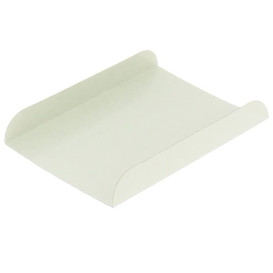 Vassoio di Carta Bianco per Gaufres 13,5x10cm (100 Pezzi)