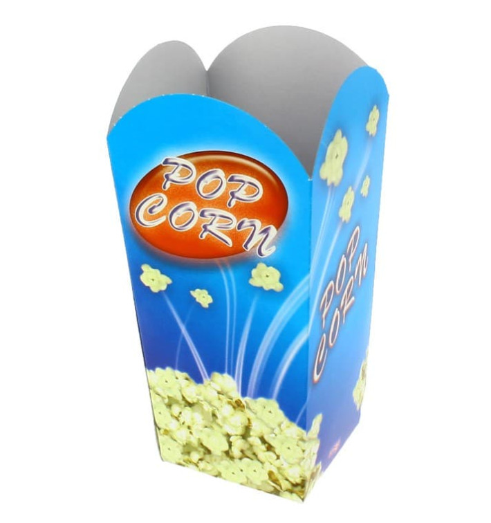 Scatola per Pop Corn Piccolo 45 gr 6,5x8,5x15cm (700 Pezzi) Scatola per Pop Corn Piccolo 45 gr 6,5x8,5x15cm (700 Pezzi)