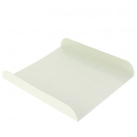 Vassoio di Carta Bianco per Gaufres 15x13cm (100 Pezzi)