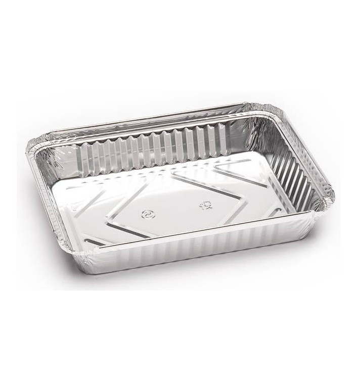 Contenitore Alluminio 1000ml 230x175x34mm (1000 Pezzi) Contenitore Alluminio 1000ml 230x175x34mm (1000 Pezzi)