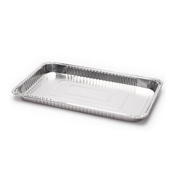 Contenitore Alluminio 5350ml 525x325mm (10 Pezzi) Contenitore Alluminio 5350ml 525x325mm (10 Pezzi)