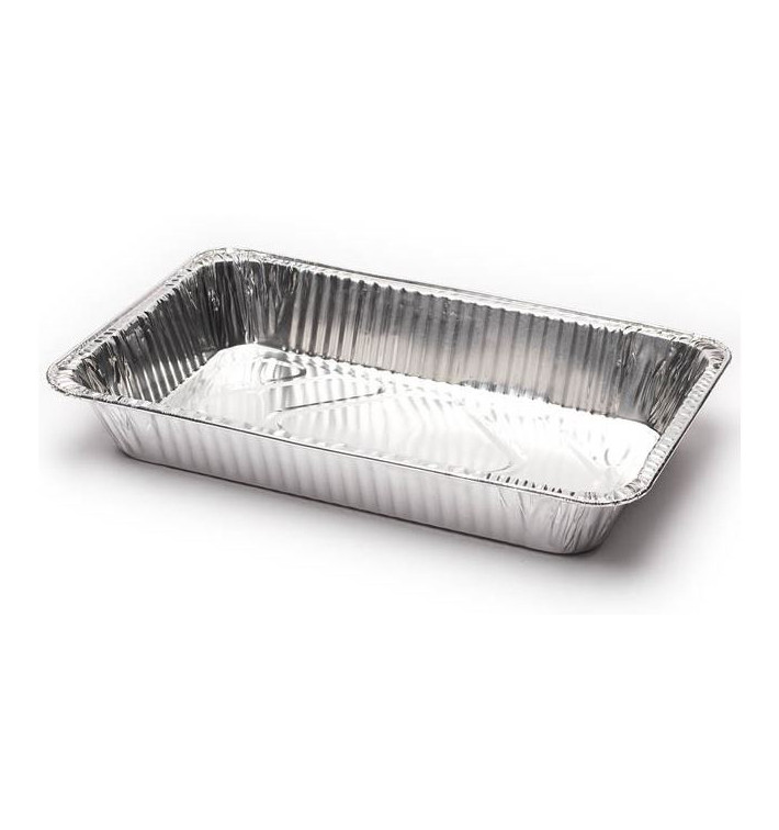 Contenitore Alluminio 11450ml 525x325mm (10 Pezzi) Contenitore Alluminio 11450ml 525x325mm (10 Pezzi)