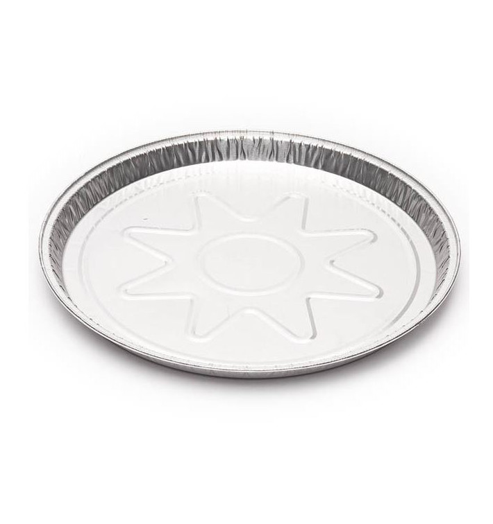 Teglia Torta Alluminio 250mm 790ml (600 Pezzi) Teglia Torta Alluminio 250mm 790ml (600 Pezzi)