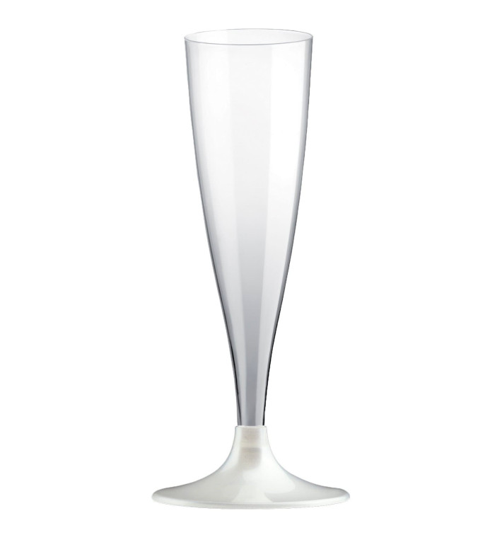 Calice Flute PLA Biodegradabile Trasparente 140ml 2P (400 Pezzi) Calice Flute PLA Biodegradabile Trasparente 140ml 2P (400 Pezzi)